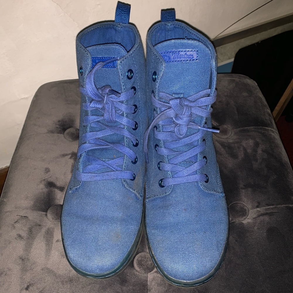Blue doc martens